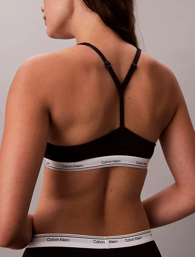 Bralette z lekką wyściółką z mieszanki bawełny i Modal Bralette z lekką wyściółką z mieszanki bawełny i Modal