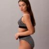 Bralette z mikrofibry z nadrukiem Monogramu, lekko podszyta Bralette z mikrofibry z nadrukiem Monogramu, lekko podszyta
