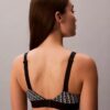 Bralette z mikrofibry z nadrukiem Monogramu, lekko podszyta Bralette z mikrofibry z nadrukiem Monogramu, lekko podszyta