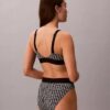 Bralette z mikrofibry z nadrukiem Monogramu, lekko podszyta Bralette z mikrofibry z nadrukiem Monogramu, lekko podszyta
