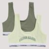 Bralette z nadrukiem łuku – zestaw 2 sztuki