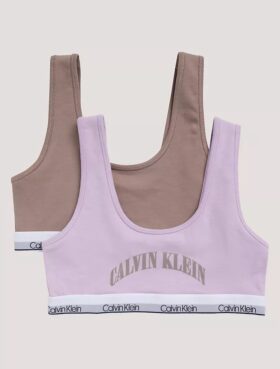 Bralette z nadrukiem łuku – zestaw 2 sztuki