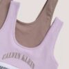 Bralette z nadrukiem łuku – zestaw 2 sztuki