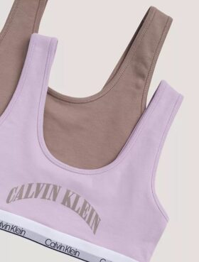 Bralette z nadrukiem łuku – zestaw 2 sztuki