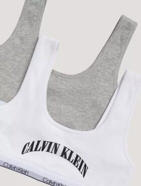 Bralette z nadrukiem łuku – zestaw 2 sztuki
