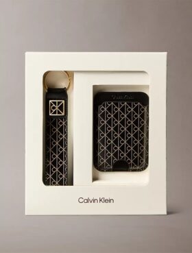 Brelok do kluczy i etui na karty z Monogramem na całej powierzchni