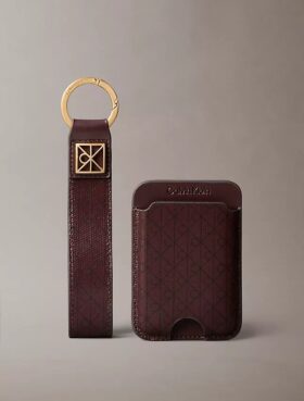 Brelok do kluczy i etui na karty z Monogramem na całej powierzchni