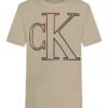 Chłopięca koszulka z okrągłym dekoltem i oversize’owym Monogramem