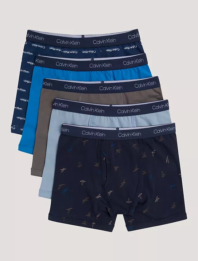 Chłopięce Bokserki Cotton Stretch, 5 sztuk w opakowaniu Chłopięce Bokserki Cotton Stretch, 5 sztuk w opakowaniu