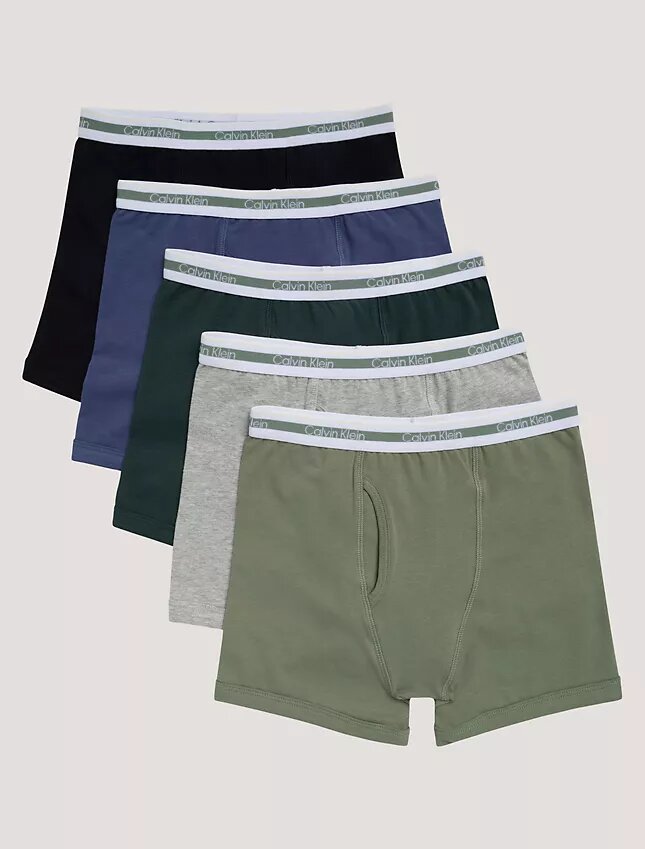 Chłopięce Bokserki Cotton Stretch, 5 sztuk w opakowaniu Chłopięce Bokserki Cotton Stretch, 5 sztuk w opakowaniu