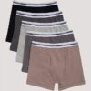 Chłopięce Bokserki Cotton Stretch, 5 sztuk w opakowaniu Chłopięce Bokserki Cotton Stretch, 5 sztuk w opakowaniu