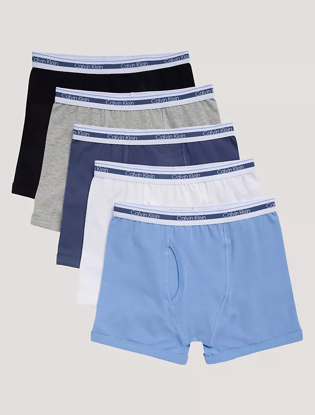 Chłopięce Bokserki Cotton Stretch, 5 sztuk w opakowaniu Chłopięce Bokserki Cotton Stretch, 5 sztuk w opakowaniu