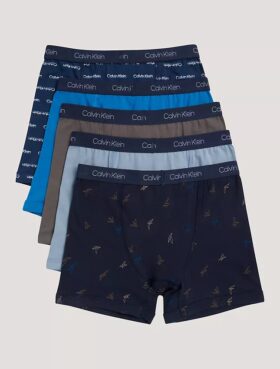 Chłopięce Bokserki Cotton Stretch, 5 sztuk w opakowaniu Chłopięce Bokserki Cotton Stretch, 5 sztuk w opakowaniu