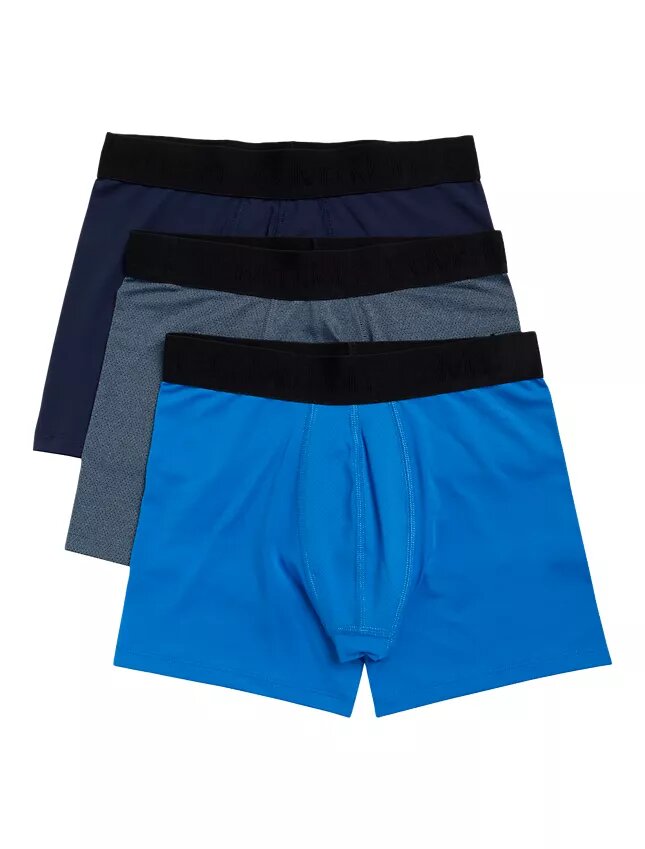 Chłopięce Boxer Briefy z siateczki, zestaw 3 sztuki Chłopięce Boxer Briefy z siateczki, zestaw 3 sztuki