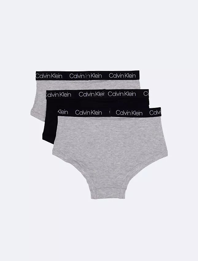 Chłopięce Cotton Stretch slipy z elastycznym paskiem z logo, 3 sztuki Chłopięce Cotton Stretch slipy z elastycznym paskiem z logo, 3 sztuki