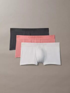 CK Black 3-pak Low Rise Trunk bokserówek