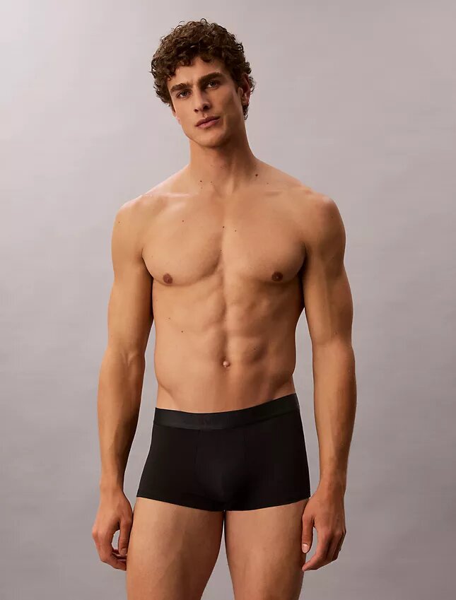 CK Black 3-pak Low Rise Trunk bokserówek CK Black 3-pak Low Rise Trunk bokserówek