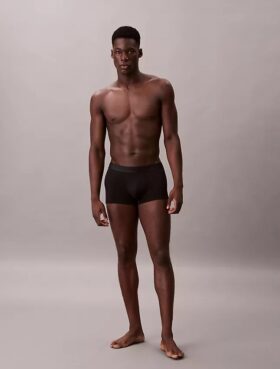 CK Black 3-pak Low Rise Trunk bokserówek