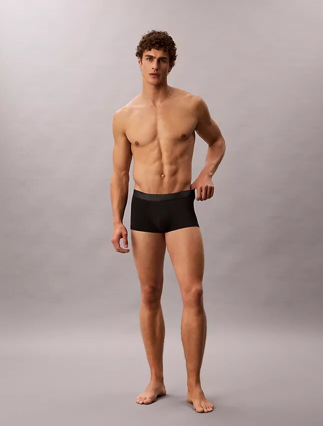 CK Black 3-pak Low Rise Trunk bokserówek CK Black 3-pak Low Rise Trunk bokserówek