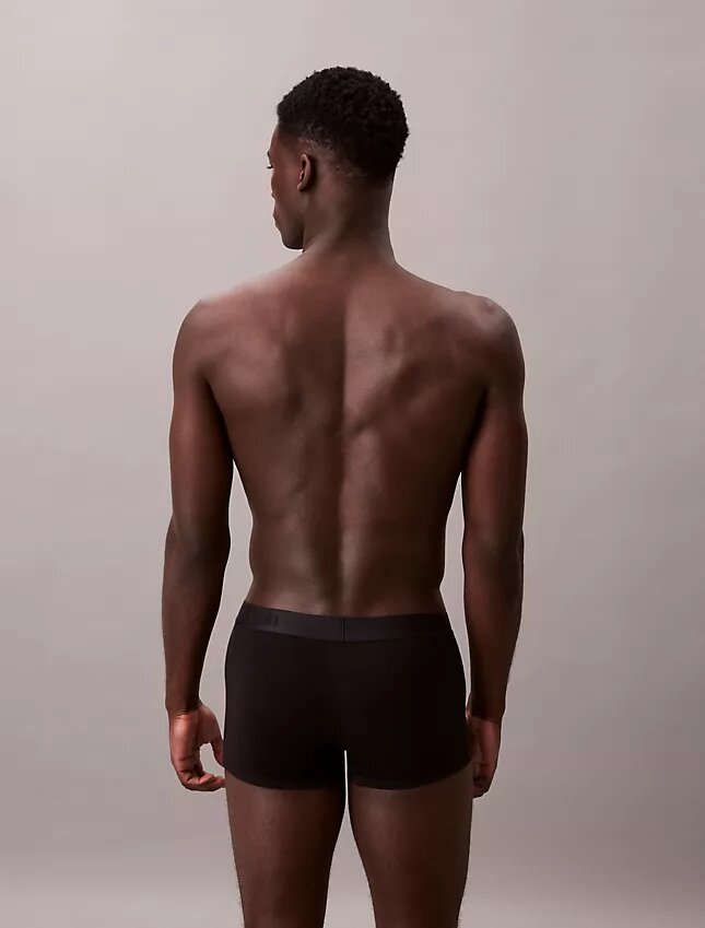 CK Black 3-pak Low Rise Trunk bokserówek CK Black 3-pak Low Rise Trunk bokserówek