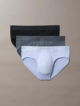 CK Black 3-pakowe slipy