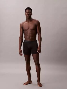 CK Black Boxer Briefy w zestawie 3 sztuki