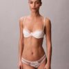 CK Black Bridal Lekko podszyty biustonosz typu balkonetka