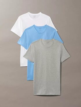Cotton Classics 3-pak klasycznych T-shirtów z okrągłym dekoltem Cotton Classics 3-pak klasycznych T-shirtów z okrągłym dekoltem