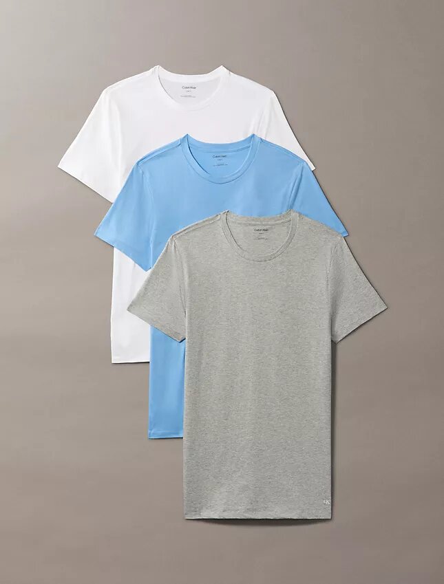 Cotton Classics 3-pak klasycznych T-shirtów z okrągłym dekoltem Cotton Classics 3-pak klasycznych T-shirtów z okrągłym dekoltem
