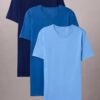 Cotton Classics 3-pak klasycznych T-shirtów z okrągłym dekoltem