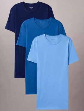 Cotton Classics 3-pak klasycznych T-shirtów z okrągłym dekoltem Cotton Classics 3-pak klasycznych T-shirtów z okrągłym dekoltem