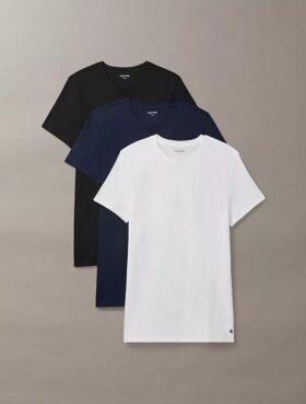 Cotton Classics 3-pak klasycznych T-shirtów z okrągłym dekoltem Cotton Classics 3-pak klasycznych T-shirtów z okrągłym dekoltem