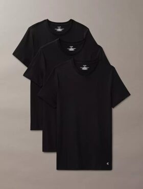 Cotton Classics 3-pak klasycznych T-shirtów z okrągłym dekoltem Cotton Classics 3-pak klasycznych T-shirtów z okrągłym dekoltem