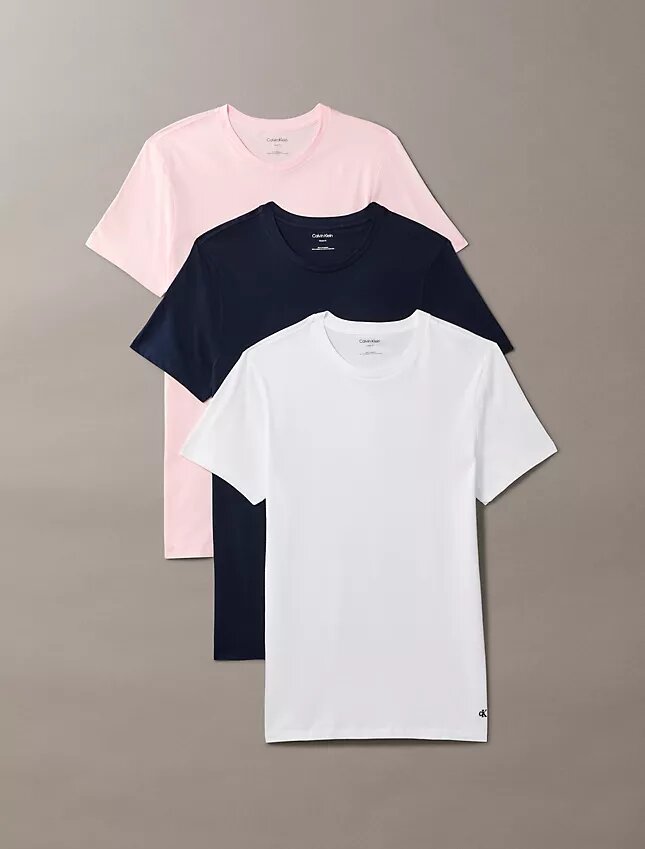 Cotton Classics 3-pak klasycznych T-shirtów z okrągłym dekoltem Cotton Classics 3-pak klasycznych T-shirtów z okrągłym dekoltem