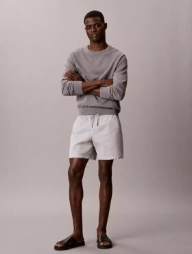 Cotton Stretch chino pull-on shorts