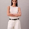 Cotton Stretch, elastyczne bermudy z plisami Cotton Stretch, elastyczne bermudy z plisami