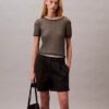 Cotton Stretch, elastyczne bermudy z plisami Cotton Stretch, elastyczne bermudy z plisami