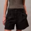 Cotton Stretch, elastyczne bermudy z plisami Cotton Stretch, elastyczne bermudy z plisami