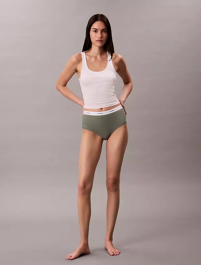 Cotton Stretch, elastyczne majtki z wysokim stanem Cotton Stretch, elastyczne majtki z wysokim stanem