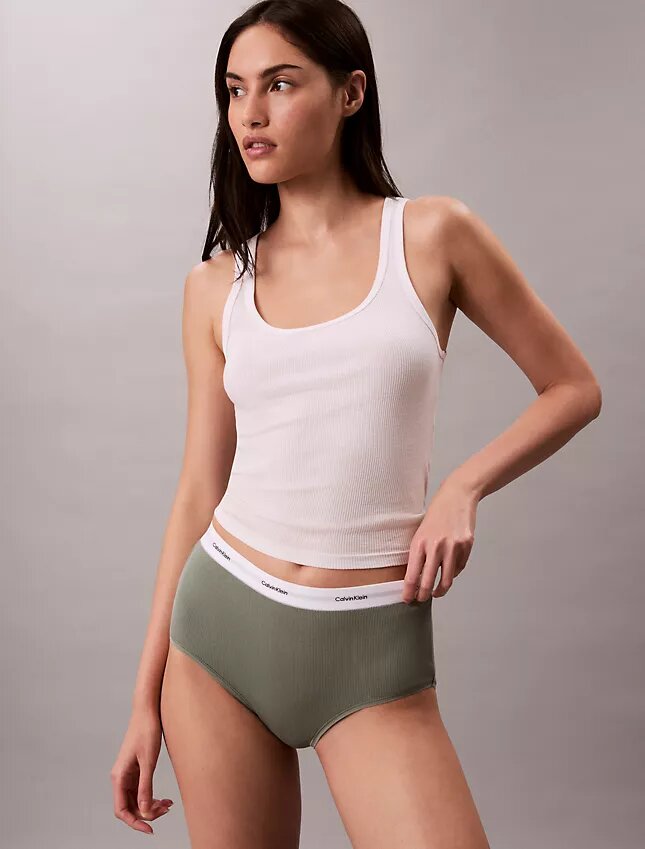 Cotton Stretch, elastyczne majtki z wysokim stanem Cotton Stretch, elastyczne majtki z wysokim stanem