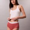 Cotton Stretch, elastyczne majtki z wysokim stanem Cotton Stretch, elastyczne majtki z wysokim stanem