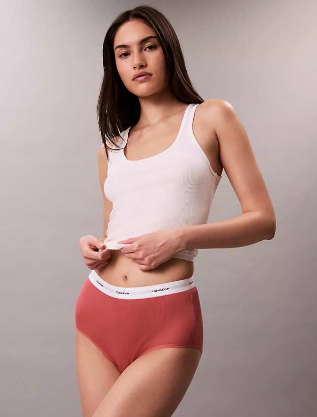 Cotton Stretch, elastyczne majtki z wysokim stanem Cotton Stretch, elastyczne majtki z wysokim stanem