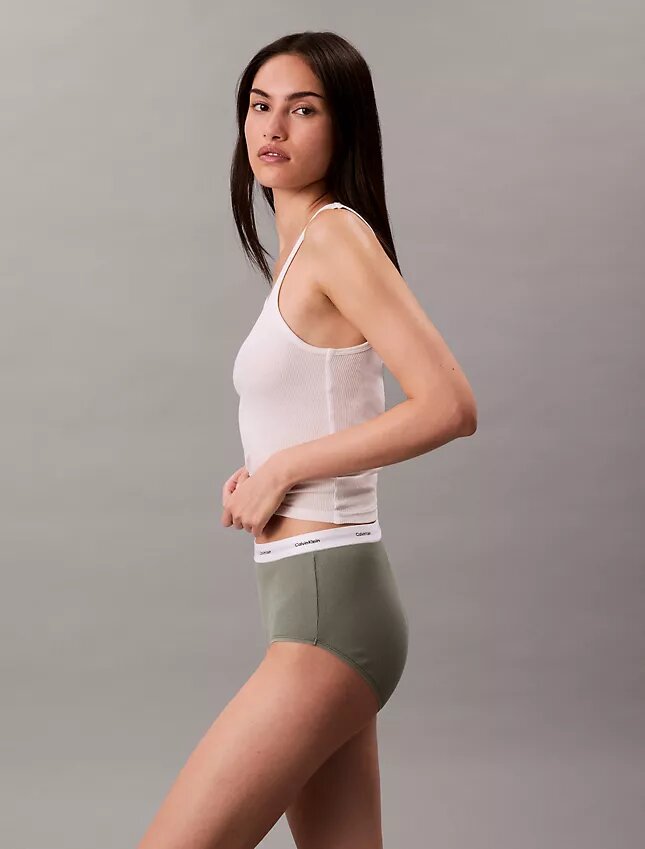 Cotton Stretch, elastyczne majtki z wysokim stanem Cotton Stretch, elastyczne majtki z wysokim stanem