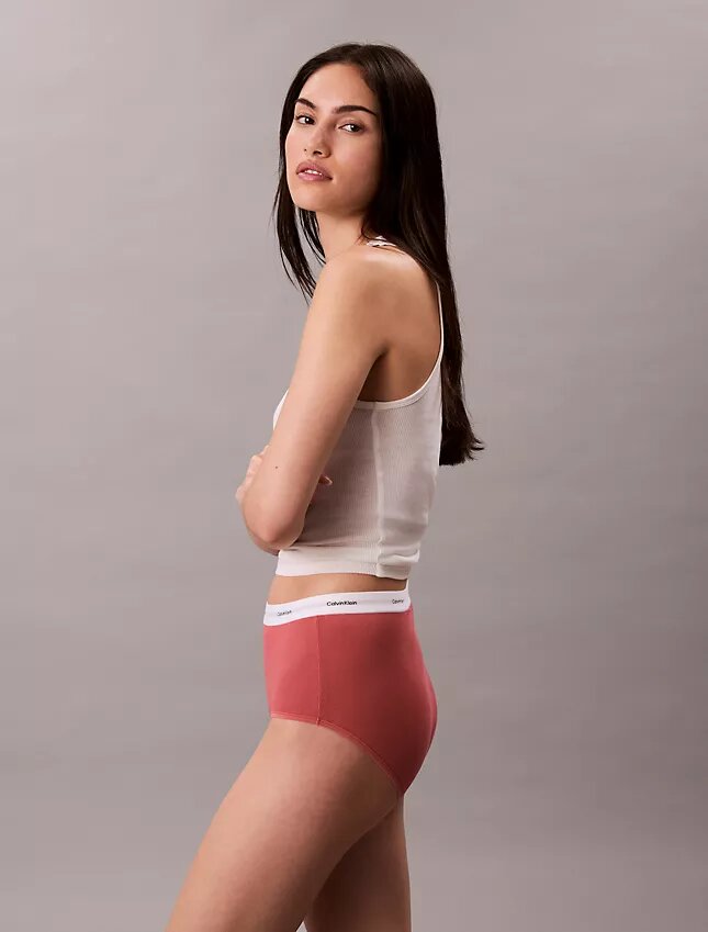 Cotton Stretch, elastyczne majtki z wysokim stanem Cotton Stretch, elastyczne majtki z wysokim stanem