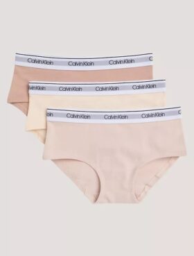 Cotton Stretch Hipster 3-pack dla dziewczynek