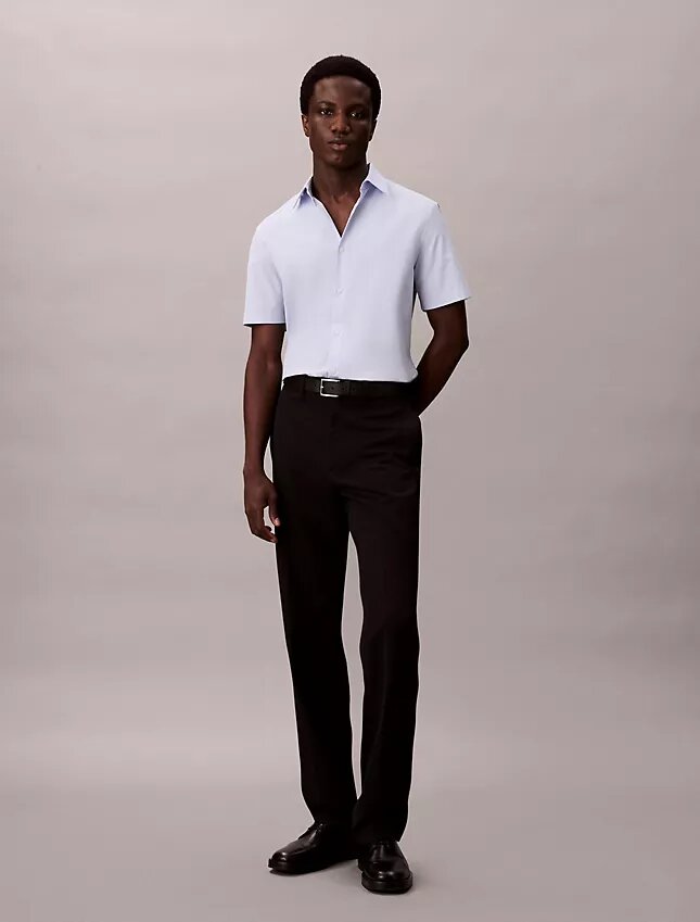 Cotton Stretch koszula z guzikami o dopasowanym kroju Cotton Stretch koszula z guzikami o dopasowanym kroju