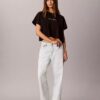 Cotton Stretch lounge pride boxy crop tee
