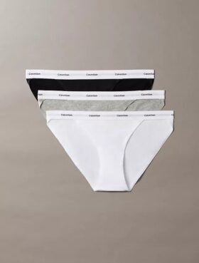 Cotton Stretch Rib 3-Pack Bikini