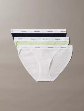 Cotton Stretch Rib 3-Pack Bikini