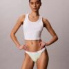 Cotton Stretch Rib 3-Pack Bikini